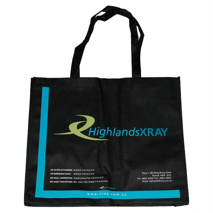 Stand up Loop Handle Non-Woven Bags for Textile (FLN-9044)