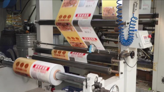 Saco de plástico para embalagem de alimentos com impressão personalizada do fabricante da China com zíper resselável
